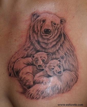 Diseños de tatuajes de osos