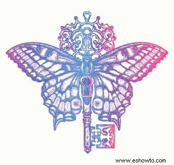 Ideas para diseños de tatuajes de candados y llaves