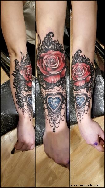 Tatuajes de encaje