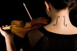 Tatuajes de notas musicales