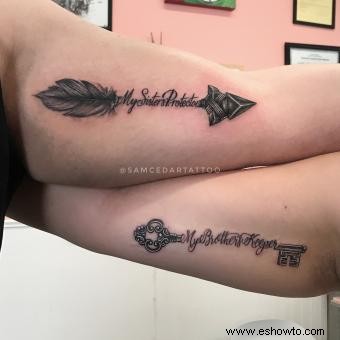 Los tatuajes del guardián de mi hermano