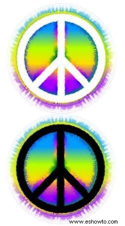 Tatuajes del signo de la paz