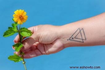 Ideas para tatuajes con palos y pinchazos