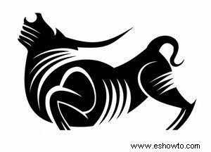Tatuaje del símbolo del zodiaco Tauro