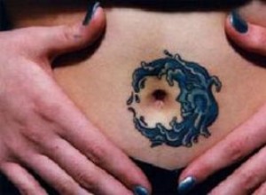 Diseños de tatuaje de luna de agua