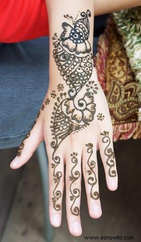 Guía de tatuajes de henna