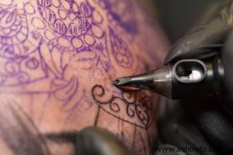 Cómo hacer una piel falsa para practicar tatuajes