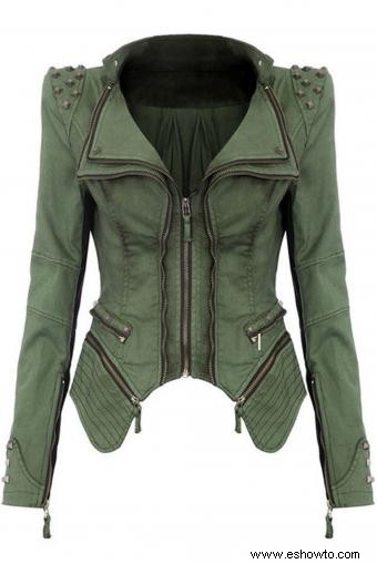 Luce con chaquetas estilo militar para mujer