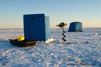 Encontrar el refugio de pesca en hielo adecuado:de portátil a casero