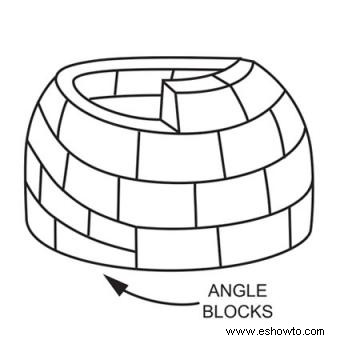 Cómo construir un iglú:una guía paso a paso (con imágenes)