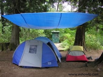 Elegir un colchón de aire con marco para acampar 