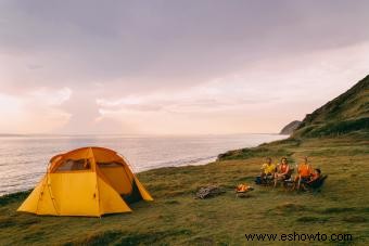 Cinco campings de Abersoch que ofrecen belleza al aire libre