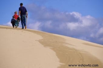 Camping en las dunas de arena de Oregón:lugares populares para visitar