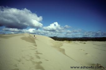 Camping en las dunas de arena de Oregón:lugares populares para visitar