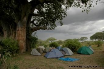 Cómo mantener su tienda de campaña seca:una guía para protegerse de la lluvia