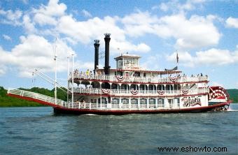 Opciones de crucero por el río Mississippi 