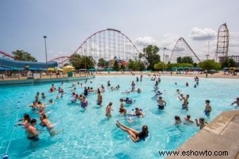 Visitando Cedar Point de Soak City