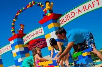 Visitando el parque acuático Legoland Florida