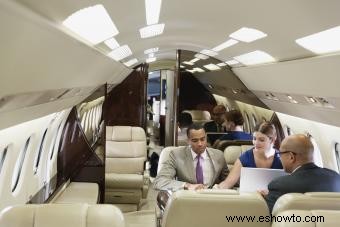 Aviones de alquiler de negocios
