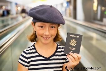 Cómo obtener pasaportes para sus hijos 
