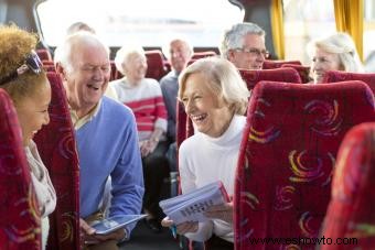 Juegos para adultos que viajan en autobús