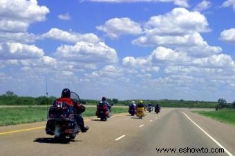 Empaque para viajes largos en motocicleta