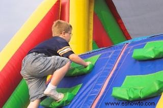 Carrera de obstáculos para niños con autismo 