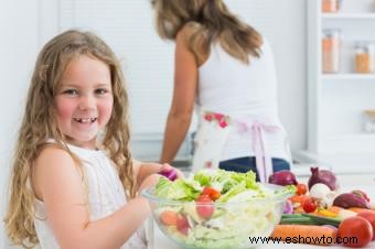 Dieta para niños con sobrepeso 