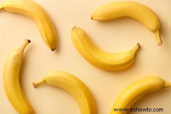 Nutrición del plátano