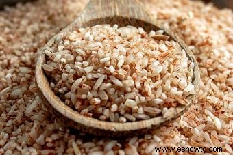 Nutrición del arroz integral