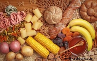 Lista de alimentos ricos en carbohidratos 