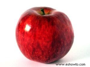 ¿Cuántas calorías hay en una manzana? 