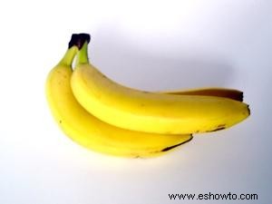 ¿Cuántas calorías hay en un plátano? 