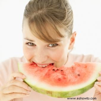 ¿La sandía es buena para su dieta?