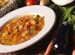 Dieta de sopa de verduras