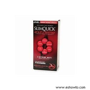 Guía de pastillas para adelgazar SlimQuick 