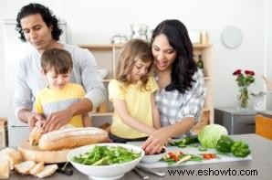 Consejos de dieta y alimentación saludable para niños