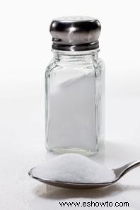 Dieta baja en sal para la hipertensión arterial