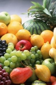 Dieta abundante en frutas