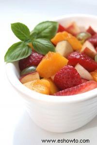 Frutas y alimentación saludable