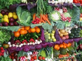 Dieta de frutas y verduras