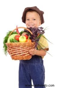 Opciones dietéticas saludables y adelgazantes para niños