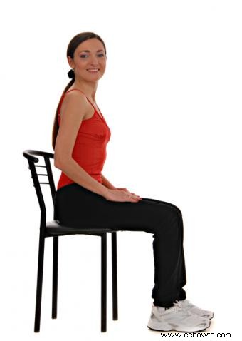 Ejercicios de piernas para hacer sentado