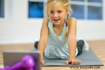 Videos de ejercicios para niños