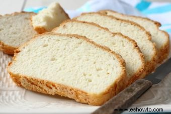 Recetas de pan de harina de arroz