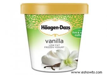 Opciones de yogur helado sin gluten