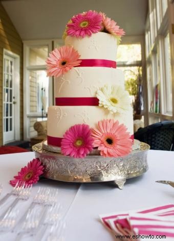 Opciones de pastel de bodas sin gluten