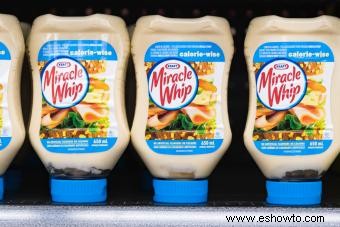 ¿Miracle Whip no contiene gluten?