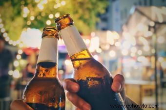 Cerveza sin gluten baja en calorías