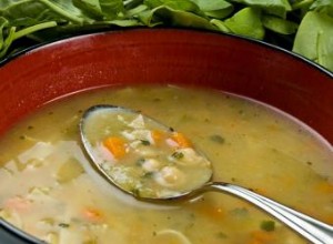 Receta de sopa de fideos con pollo sin gluten